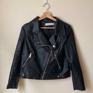 Petal + Pup Faux Leather Jacket